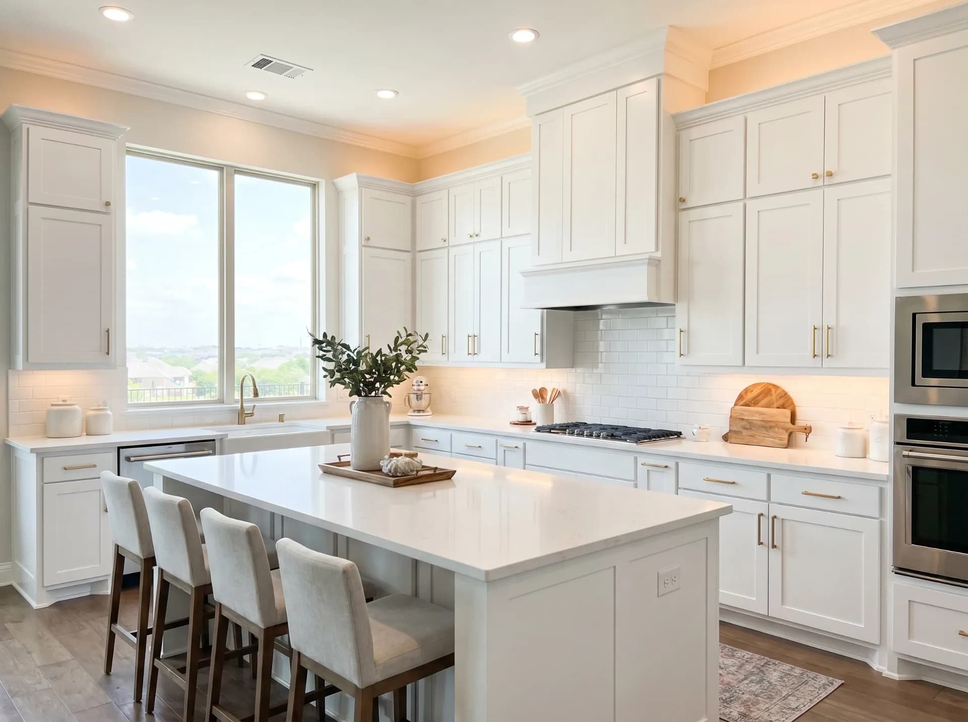 Kitchen Cabinet Refresh painting project